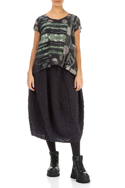 Cap Sleeves Moonlight Silk Cotton Blouse 4