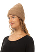 Caramel Soft Wool Beanie Hat 1