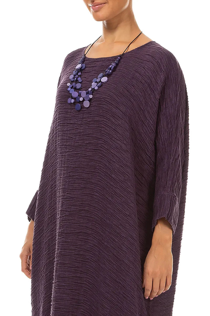 Cascade Deep Plum Necklace