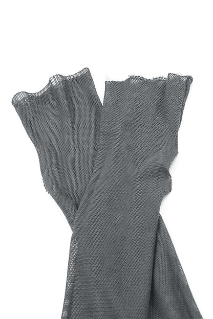 Charcoal Mesh Soft Cotton Wristlets