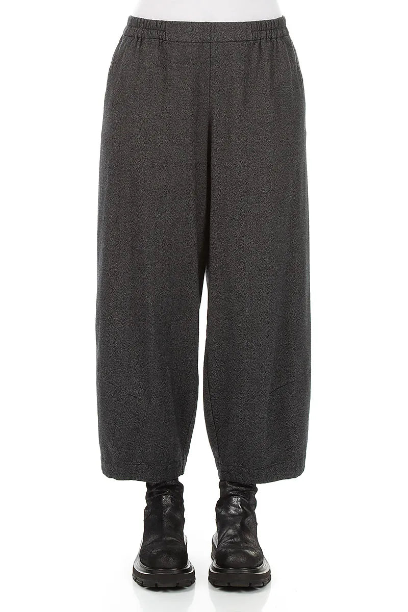Charcoal Wool Trousers 1