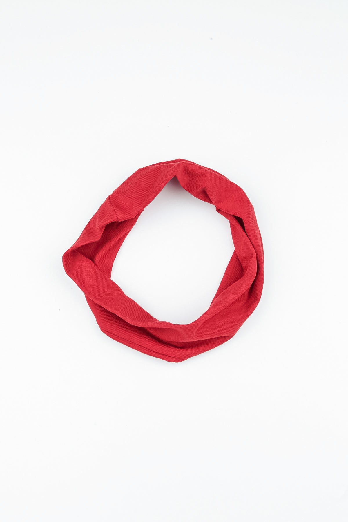 Cherry Red Cotton Headband 4