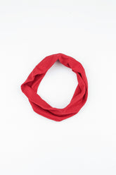 Cherry Red Cotton Headband 4