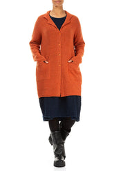 Collar Ember Wool Cardigan 5