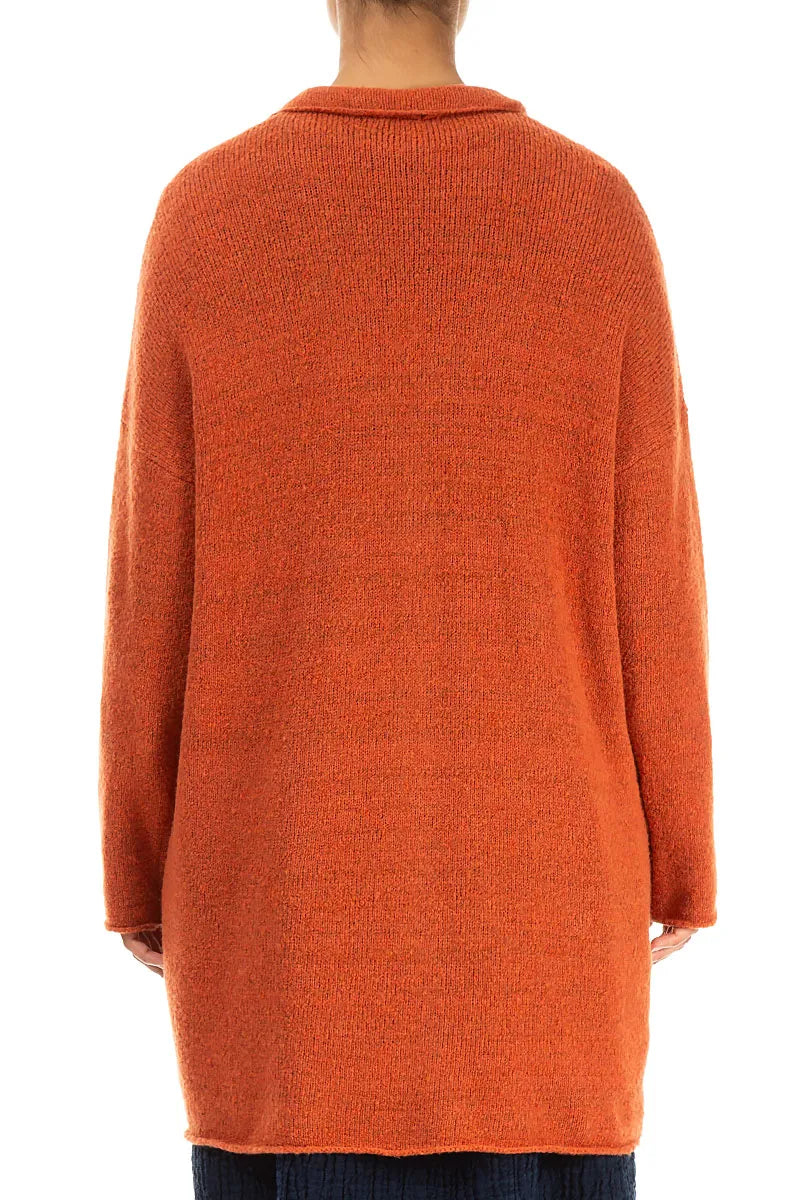 Collar Ember Wool Cardigan 3