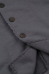 Collar Graphite Cotton Jacket 5