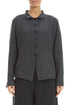 Collar Graphite Linen Jacket 1