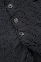 Collar Grey Wavy Cotton Jacket 5