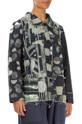 Collar Neck Moonlight Cotton Jacket 3