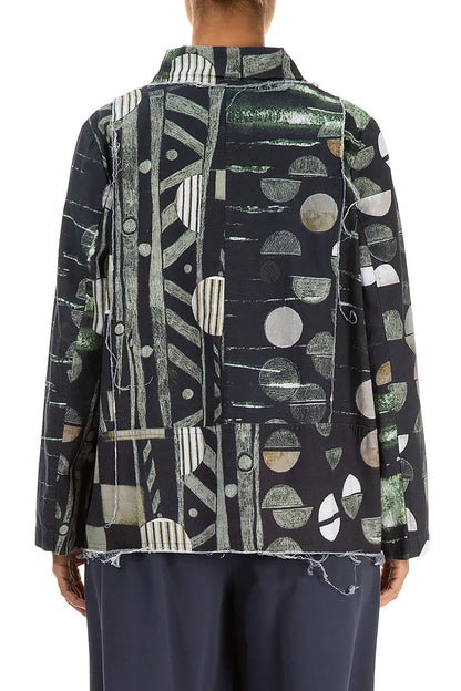 Collar Neck Moonlight Cotton Jacket 2