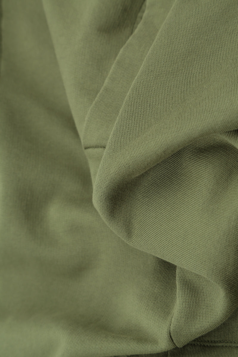 Collar Olive Cotton Jacket 5
