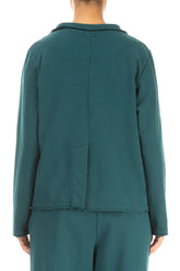 Collar Peacock Cotton Jacket 2