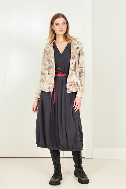 Collar Retro Cotton Jacket 6