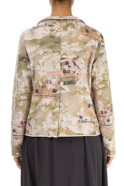 Collar Retro Cotton Jacket 2