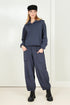 Collar Slate Blue Cotton Jumper 1