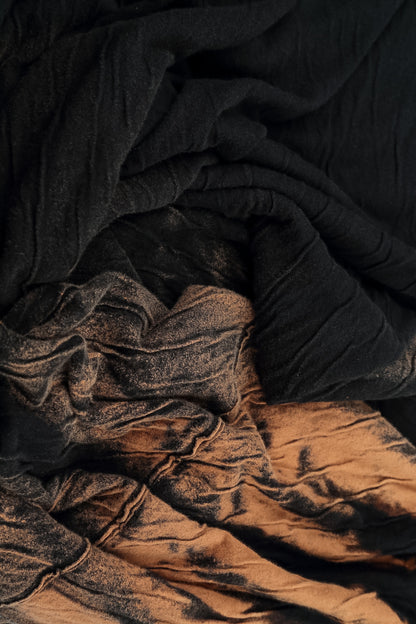 Collar Tie-Dye Wavy Cotton Jacket 6