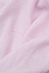 Cowl Neck Light Pink Wool Sweater 5