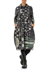 Cowl Neck Moonlight Cotton Dress 4