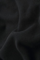 Cropped Black Cotton Trousers 4