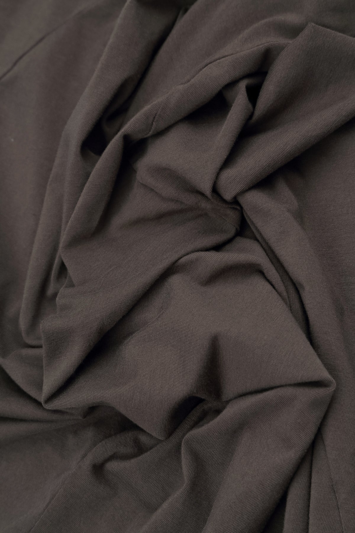 Cropped Forest Brown Cotton Leggings 4