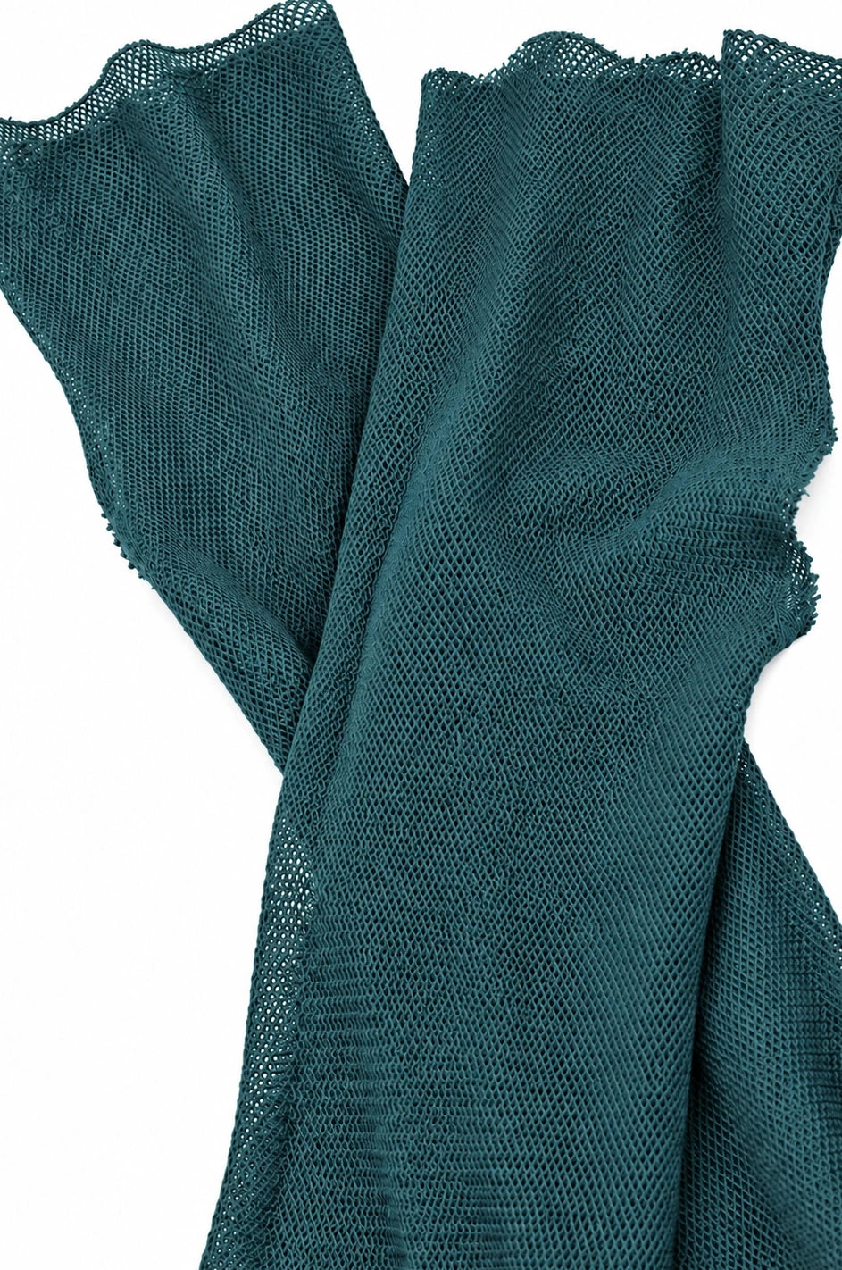 Deep Turquoise Mesh Soft Cotton Wristlets