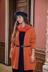 Cherry Ombré Pure Silk Scarf 7