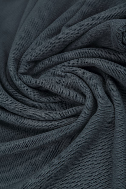 Double Layer Slate Mesh Soft Cotton Top