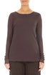 Double Layer Truffle Brown Mesh Soft Cotton Top 1