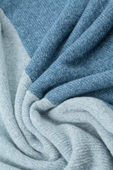 Dual Silver & Petrol Blue Wool Sweater 5