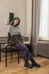 Dual Khaki & Pistachio Wool Sweater 6