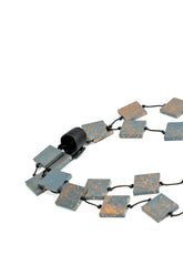 Earthline Wooden Square Fine Necklace 4