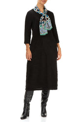 Emerald Mosaic Silk Scarf 4