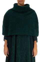 Emerald Teddy Cotton Poncho 2