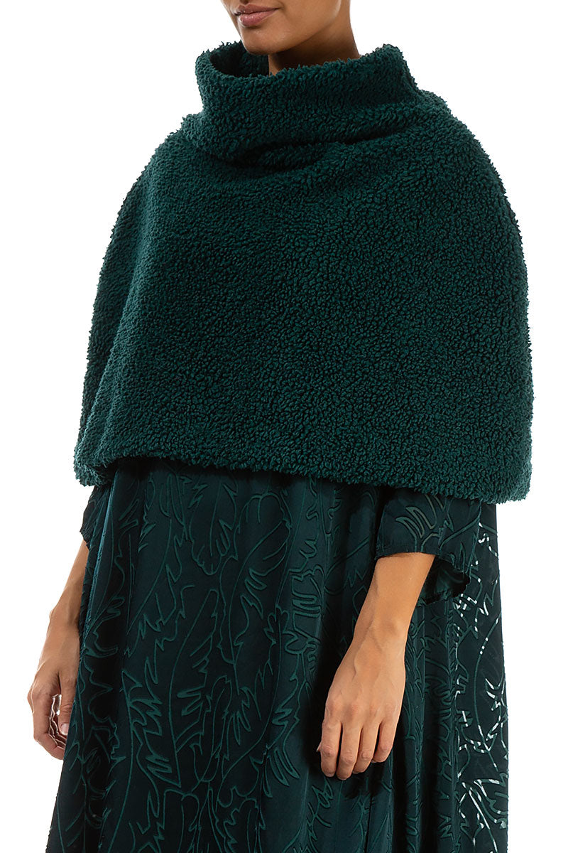 Emerald Teddy Cotton Poncho 4