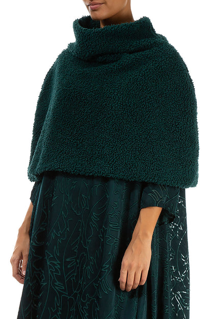 Emerald Teddy Cotton Poncho 4