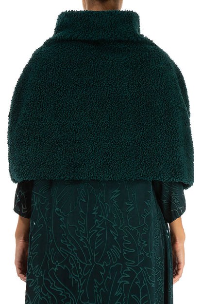 Emerald Teddy Cotton Poncho 3