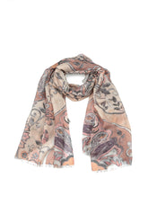 Ethereal Garden Cashmere Silk Scarf 2