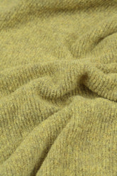 Exposed Seam Golden Lime Wool Sweater 5