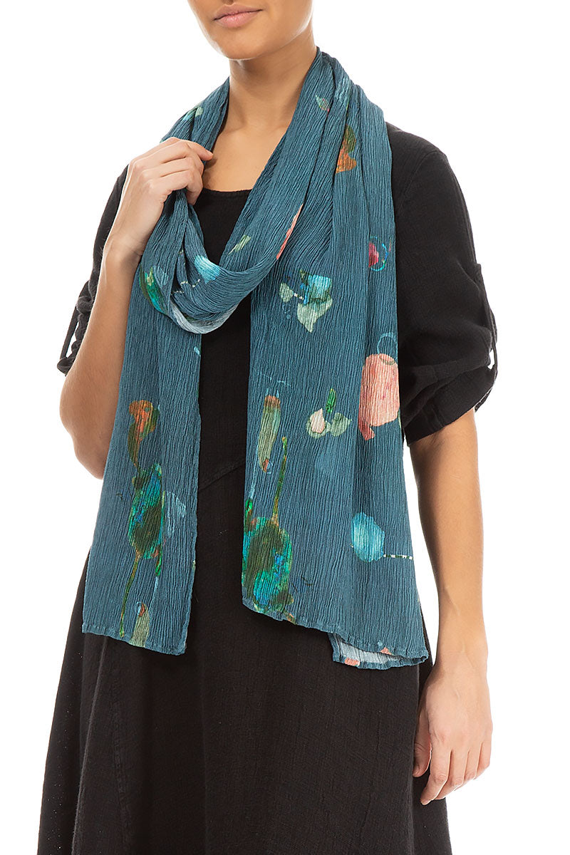 Fairy-Tale Silk Viscose Scarf