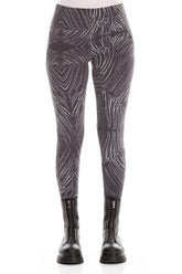 Feather Grey Cotton Leggings 1