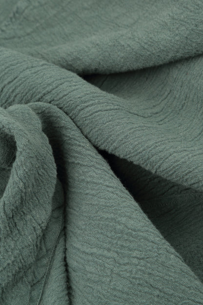 Flap Pocket Sage Linen Viscose Jacket 5