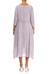 Floaty Lilac Light Silk Dress 2