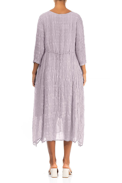 Floaty Lilac Light Silk Dress 2