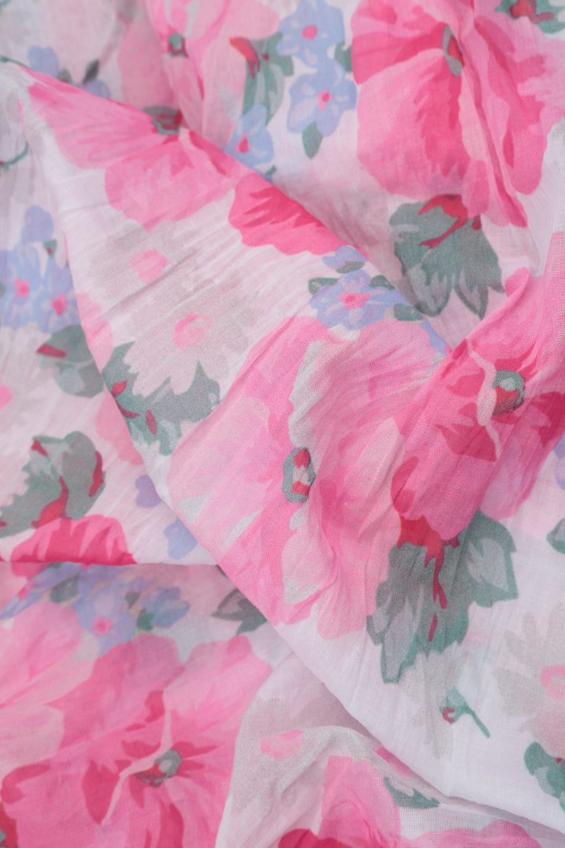 floaty cotton dresses Floaty Peony Blossom Cotton Dress grizas.com