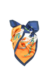 Flowers Blossom Silk Scarf 2