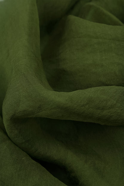 Flowing Shamrock Green Silk Chiffon Jacket