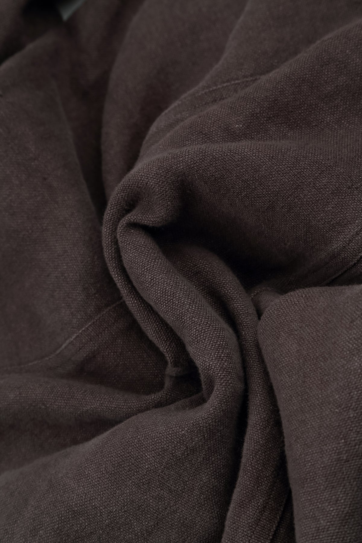 Forest Brown Heavy Linen Jacket 5