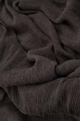 Forest Brown Silk Bead Necklace 6