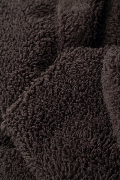 Forest Brown Teddy Cotton Coat 5