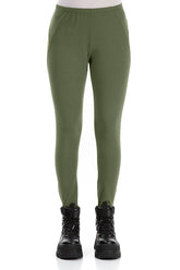 Forest Mist Cotton Leggings 1